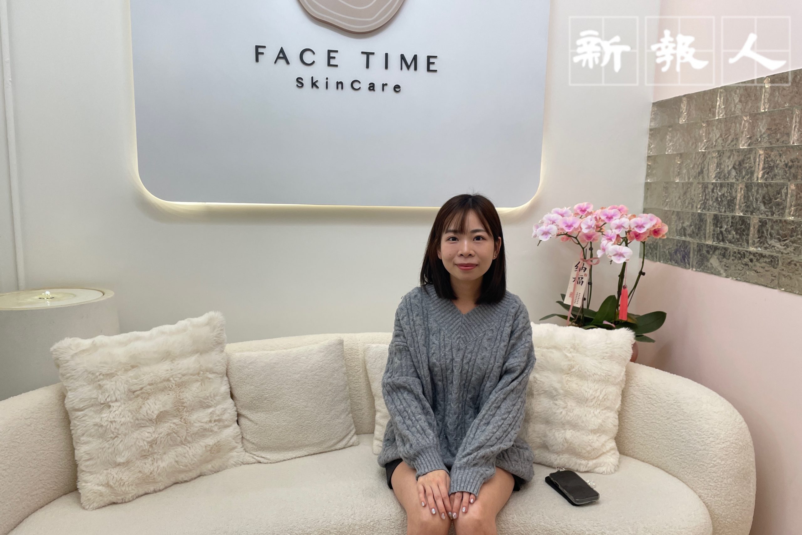 Donnis表示自己都做過客人,每次上去美容院時,顧問都會推銷,令她感覺心理壓力很大。(雷家寶攝)