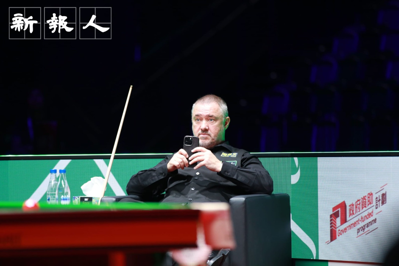 傅家俊在世界桌球大獎賽表演賽打出147度滿分